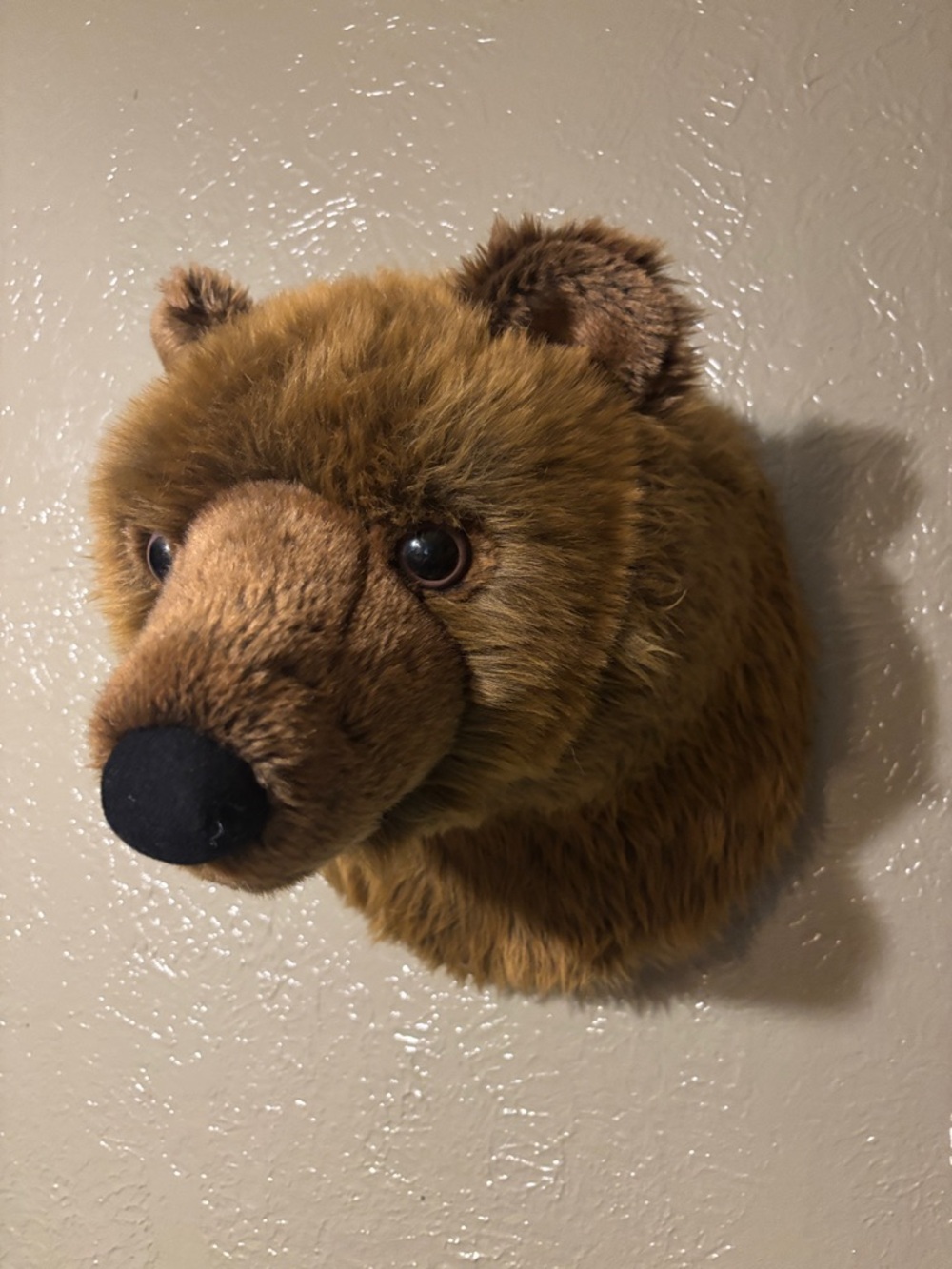 Gund Brown Bear Wall Mount Plush